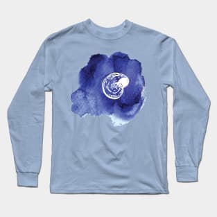 Seashell Watercolor Long Sleeve T-Shirt